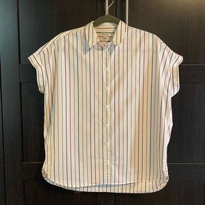 Madewell Central shirt in Sadie stripe